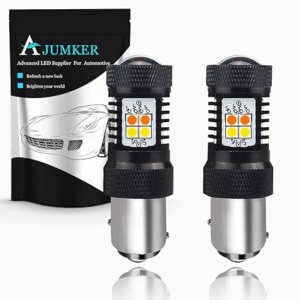 AJUMKER 1157 BAY15D 2057 Interruptor LED Bombilla extremadamente ...