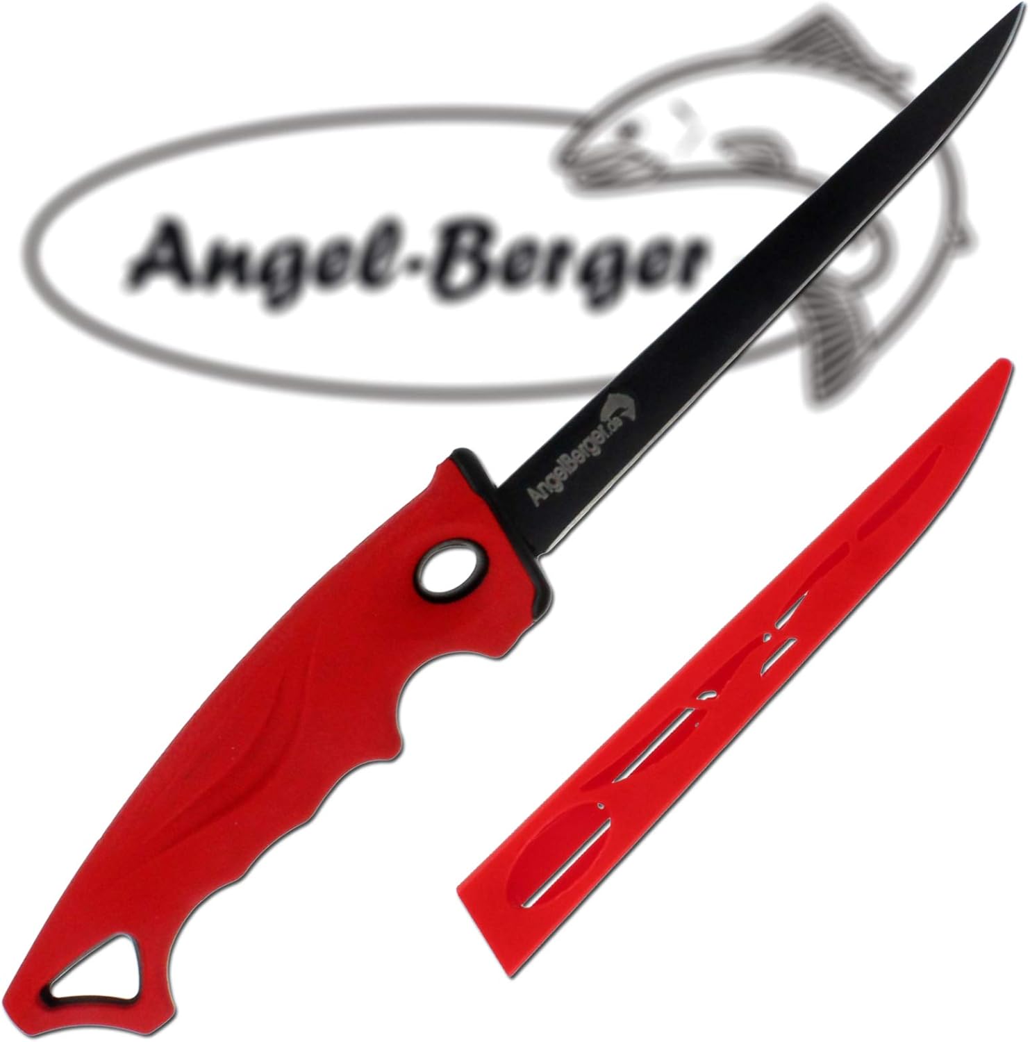 AngelBerger Filetiermesser sehr scharf Angelmesser Filet Knife