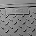 FH Group F16406GRAY ClimaProof™ for all weather protection Universal Fit Heavy Duty Rubber Gray Automotive Cargo Floor Mats fits most Cars, SUVs, and Trucks (Premium Trim to Fit), Fits area up to 53