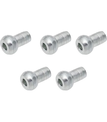 Single Shank Ball Set 10 PC 1/8” Stainless Steel 316 Swage