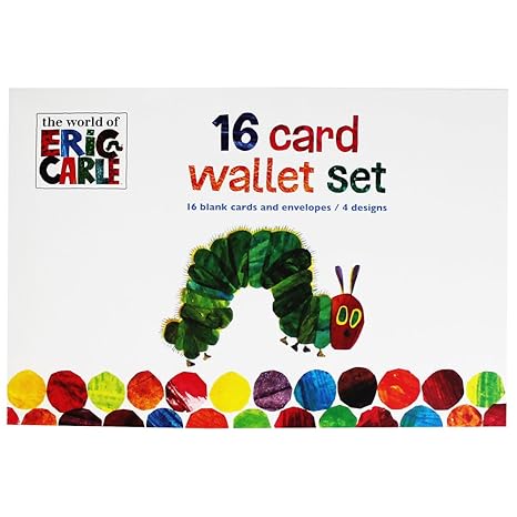 Unbekannt Robert Frederick 16 Card Wallet Set Eric Carle, Kunststoff, sortiert