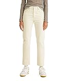 Levi's Women's Premium 501 Crop Jeans, Ecru