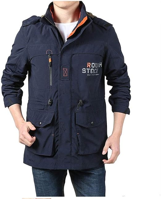 Amazon ディーハウ ミリタリージャケット メンズ アウター 防寒 防風 厚手 コート モッズコート ジャケット メンズ カジュアル 秋 冬 アウトドア おしゃれ ジャンパー ブルゾン ファッション 冬服 コート ジャケット 通販