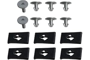 14-Piece Engine Lower Cover Screw and Bolt Kit for CR-V (2017–2020), For Accord (2018–2019), For Acura RLX (2017–2019) & For 