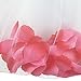 TIAOBU Baby Girls Flower Petals Tulle Formal Bridesmaid Wedding Party Dress Watermelon Red 9-12 Months