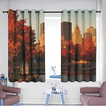 Amazon Com Homedd Window Curtain Panel City Old Port Of Montreal