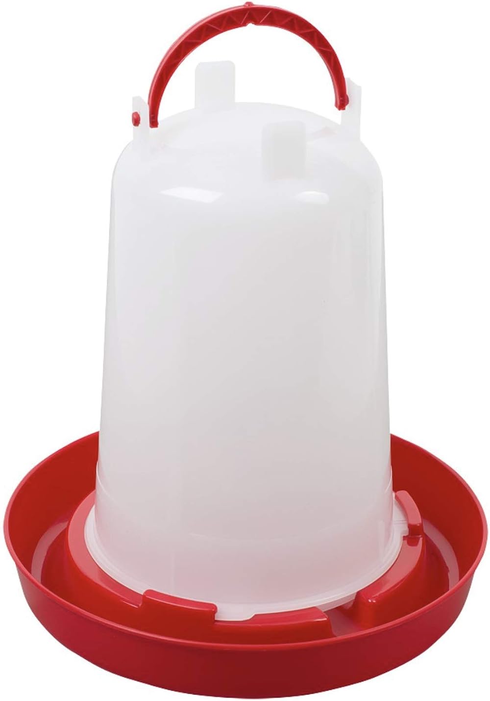 SM Pet Supplies 3L Chicken Aviary Poultry Drinker Translucent
