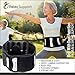 100 % Lumbar Support Back Brace RS3 Adjustable Compression Belt Best for Sports, Fitness, Injury Recovery With Active Lower Spine Support for Sciatica, Pain Relief, Herniated Disc | Men & Women