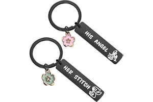 CYTING Cartoon Lover Gift Anime Keychain Hawaiian Jewelry Couple Long Distance Gift His And Her Gift Cartoon Birthday Gift