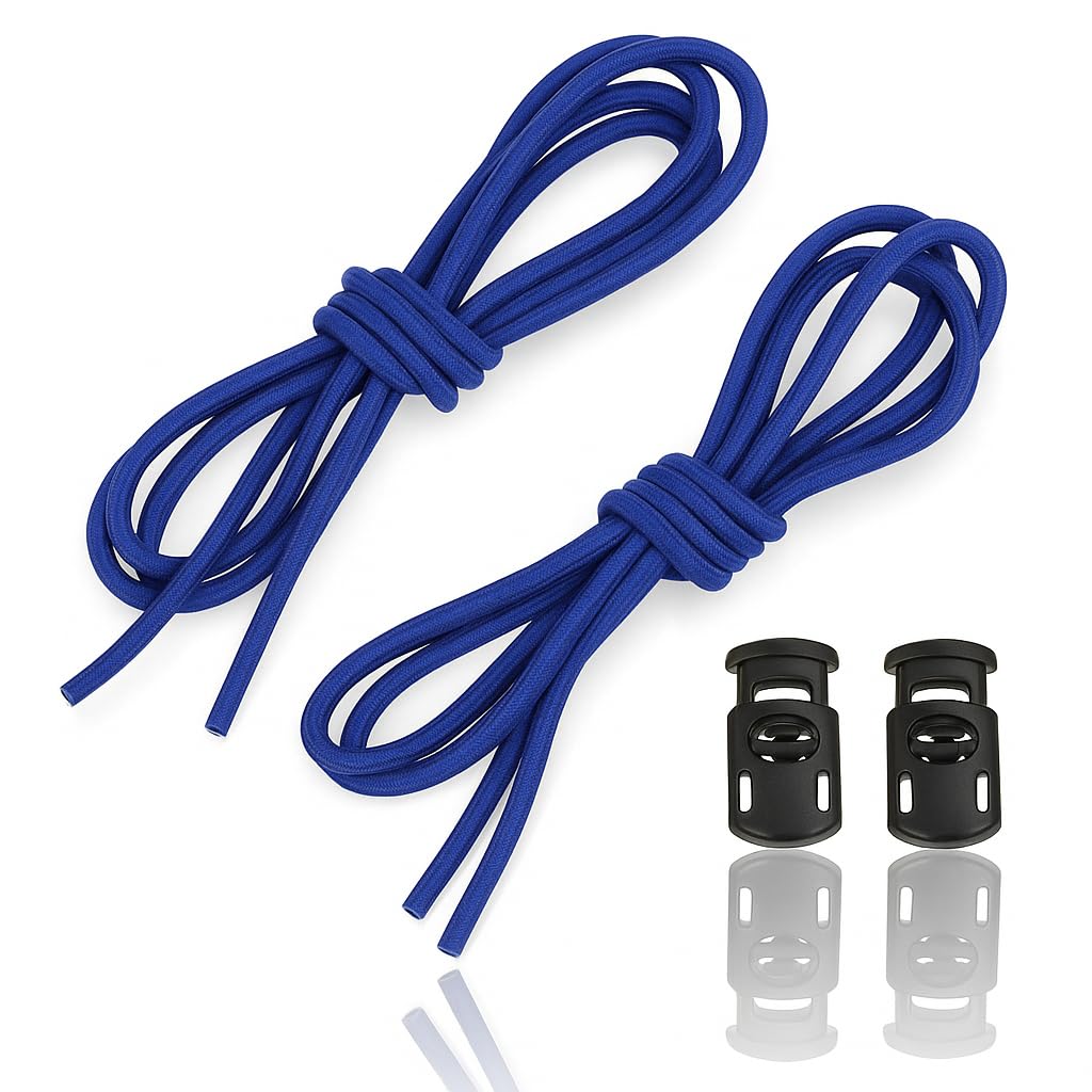 ZAWELIYO 2PCS Goggle Elastic Strap Adjustable Elastic Rubber Goggle Strap Replacement Set Diving Snorkeling Strap Swimming Strap for Swimming Goggles (Blue)