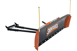NICHE SNOWSQUATCH Deluxe UTV Snow Plow System 60-72 Inch Adjustable Steel Blade Universal Mount Kit