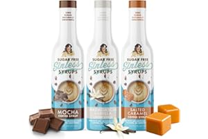 MISS MARY'S MORNING ELIXIR PREMIUM BLOODY MARY MIXXX Miss Mary’s Sinless Syrups Classic Collection - Sugar Free Coffee Syrup, No Sugar, Keto Friendly, Plant Based, Natural Ingredients, No Artificial Sweetener, Madagascar Vanilla, Caramel, Mocha, 3 Pack