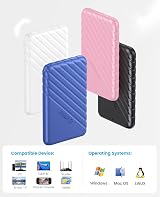 ORICO 2.5 inch USB 3.0 SATA Enclosure UASP 7mm 9.5mm HDD/SSD Blue 25PW1-U3 view 5