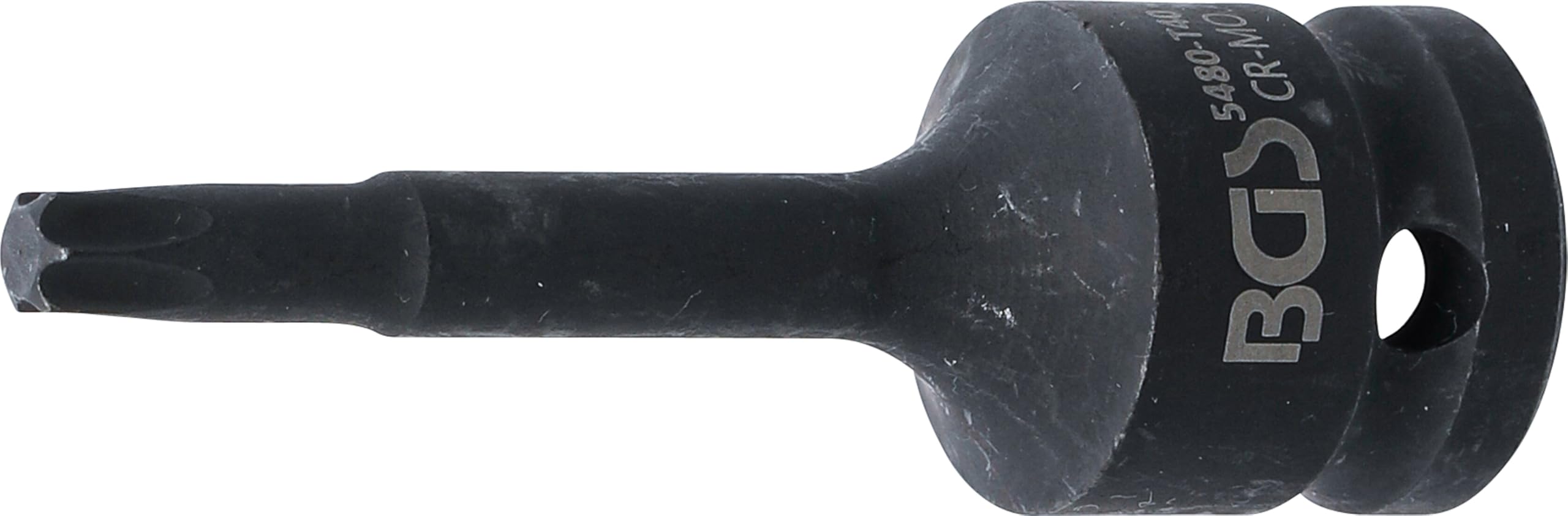 BGS 5480-T40 | Impact Bit Socket | length 75 mm | 12.5 mm (1/2") Drive | T-Star (for Torx) T40