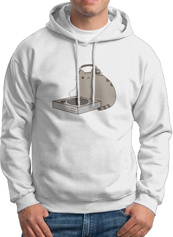 Amazon 成人 アウトドア 可愛い猫 キャラクター プシーン パーカー 100 棉 White Size Xxl トレーナー パーカー 通販