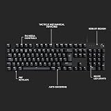 Logitech G413 SE Full-Size Mechanical Gaming Keyboard Black UK Layout view 8