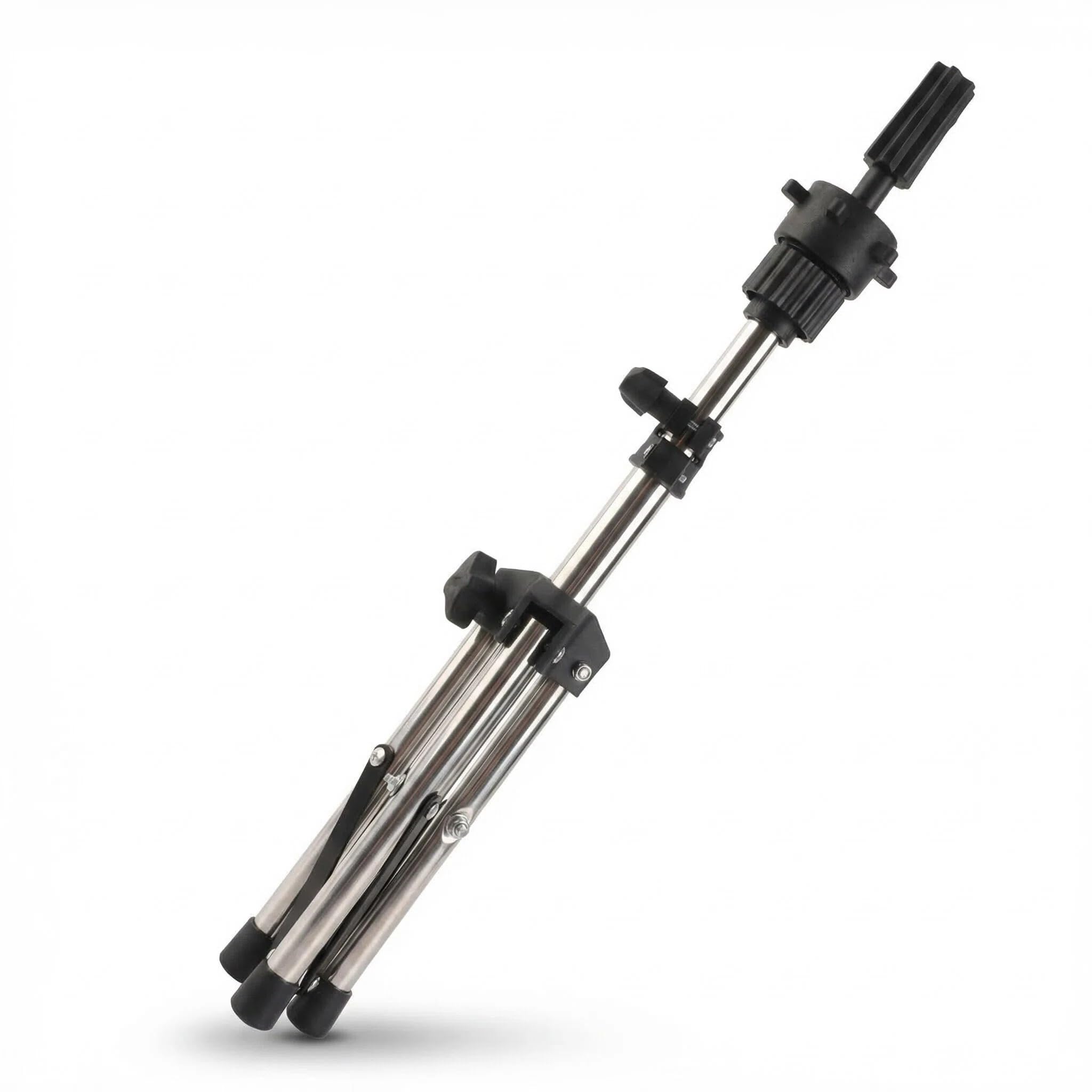 Adjustable Tripod Mannequin Head Stand, Wig Holder for Hairdressing Training