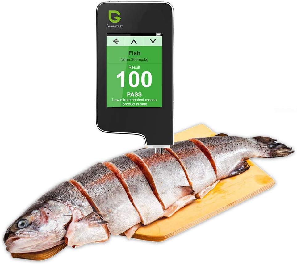 G Instant Read Digital Fresh Meat,Fruit,Vegetable Nitrate Tester & Meter Combo for Food (Black) 2FB - Image 5