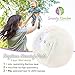 Washable Organic Bamboo 12CM Daytime Nursing Pads 8 pack (4 pair) with Laundry Bag - Natural and Reusable, Ultra Soft, and Super Absorbent for the Ultimate Luxury Breast Pad - By Serenity Bamboo