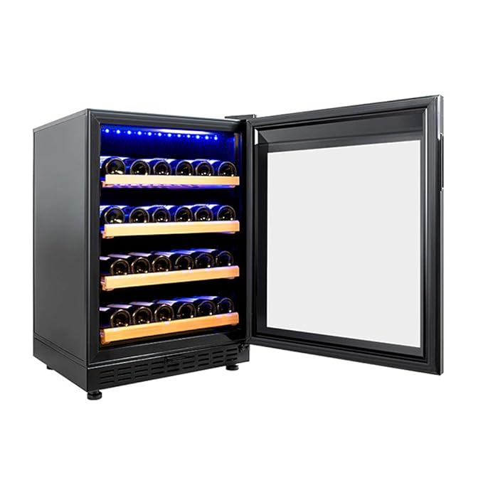 XUNMAIFWC Nevera para vinos Nevera para Bebidas,para 44 Botellas ...