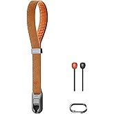 PGYTECH Camera Wrist Strap Air for Photographers Adjustable Quick Release Camera Hand Strap for Sony/Nikon/Canon/DSLR/SLR/Gopro Cameras, Brown