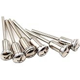 Preamer 6pcs 1/8" Shank Arbor Cut-off Wheel HSS Mandrel Holder Compatible with Most Rotary Tool Accessory Bit