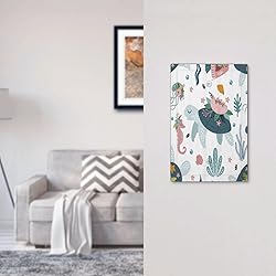 Wpshijia Underwater Floral Turtle Animal 1 Gang