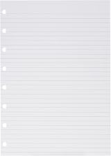 Filofax A5 Ruled Notes Refillable Notebook White 32 Sheets 100gsm 6mm view 2