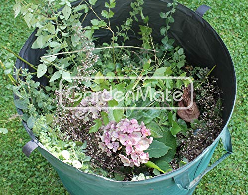 GardenMate 3-Pack 43 Gallons Pop-Up Garden Waste Bags - Collapsible spring bucket - Collapsible Container