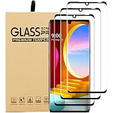 Knomix [ 3 Pack for LG Velvet/LG Velvet 5G Screen Protector Tempered Glass, HD Clear Scratch Resistant Bubble Free Anti-Fingerprints 9H Hardness
