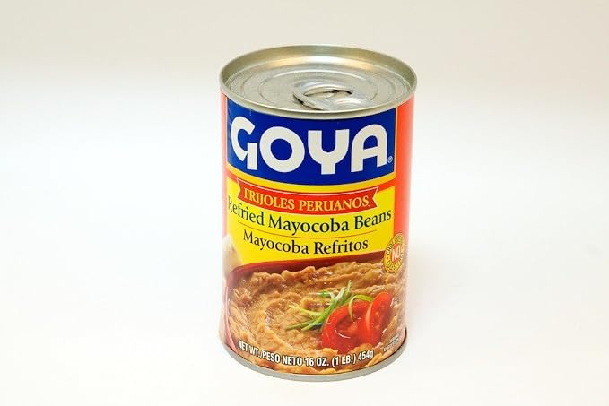 Goya refried mayocoba beans (041331028998)