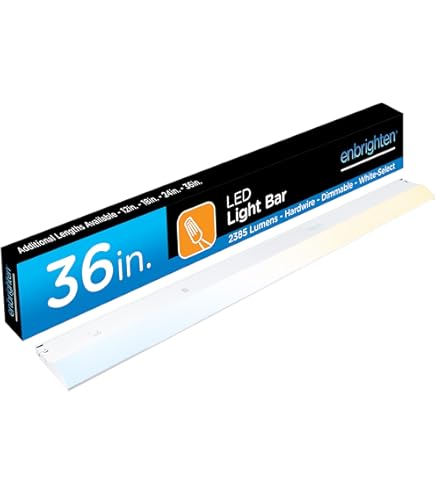 WAC Lighting 30-Inch LED Light Bar - 3-CCT Selectable 2700K-3500K With Dimmer Switch