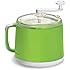 Donvier Manual Ice Cream Maker, 1-Quart, Green