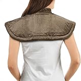 Heating Pad Fast-Heating Technology for Back/Waist/Abdomen/Shoulder/Neck Pain and Cramps Relief - Moist and Dry Heat Therapy with Auto-Off Hot Heated Pad by GOQOTOMO-HW-PJ