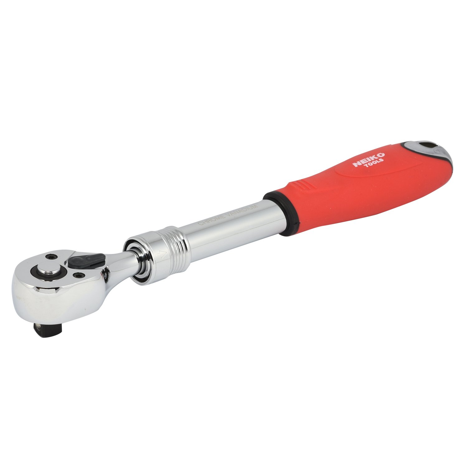 03067A 3/8-Inch-Drive Extendable Ratchet Handle, 72-Tooth Reversible Ratcheting Feature, Extends 8 1/2 to 12 3/8 Inches
