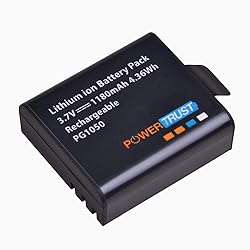 PowerTrust 3Pack PG1050 Battery Akku and LCD Dual