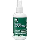 Tea Tree Lavender Mint Conditioning Leave-In Spray, Lightweight Leave-In Conditioner, Softens + Smooths, For Coarse + Dry Hair, 6.8 fl. oz.