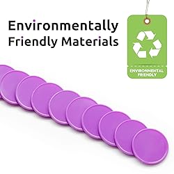 HAKITAROOM Set of 100 Opaque Plastic Learning