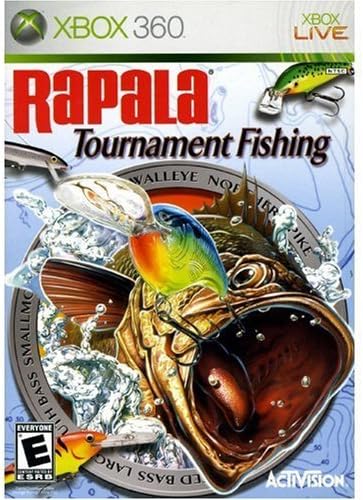 XBOX360ソフト　Rapala 釣りゲームセット Amazon.com: Rapala Tournament Fishing - Xbox 360 : MASTER PISCES