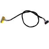 VSDISPLAY LVDS Cable FIX 30PIN for 14.1~15.6'' 1ch 6bit LCD Screen | Cable Length 400mm