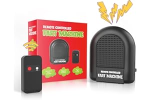 Pajojoqa Fart Machine with Remote, Fart Machine Prank Pocket Size April Fools' Day Funny Tricky Toy, Electronic Magnetic Simulated Farting Sounds Bomb Bags Farting Machine Party Prank Toy