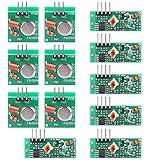 UCEC XY-MK-5V / XY-FST 433Mhz Rf Transmitter and Receiver Module Link Kit for Arduino/Arm/McU/Raspberry pi/Wireless DIY(6-pack)