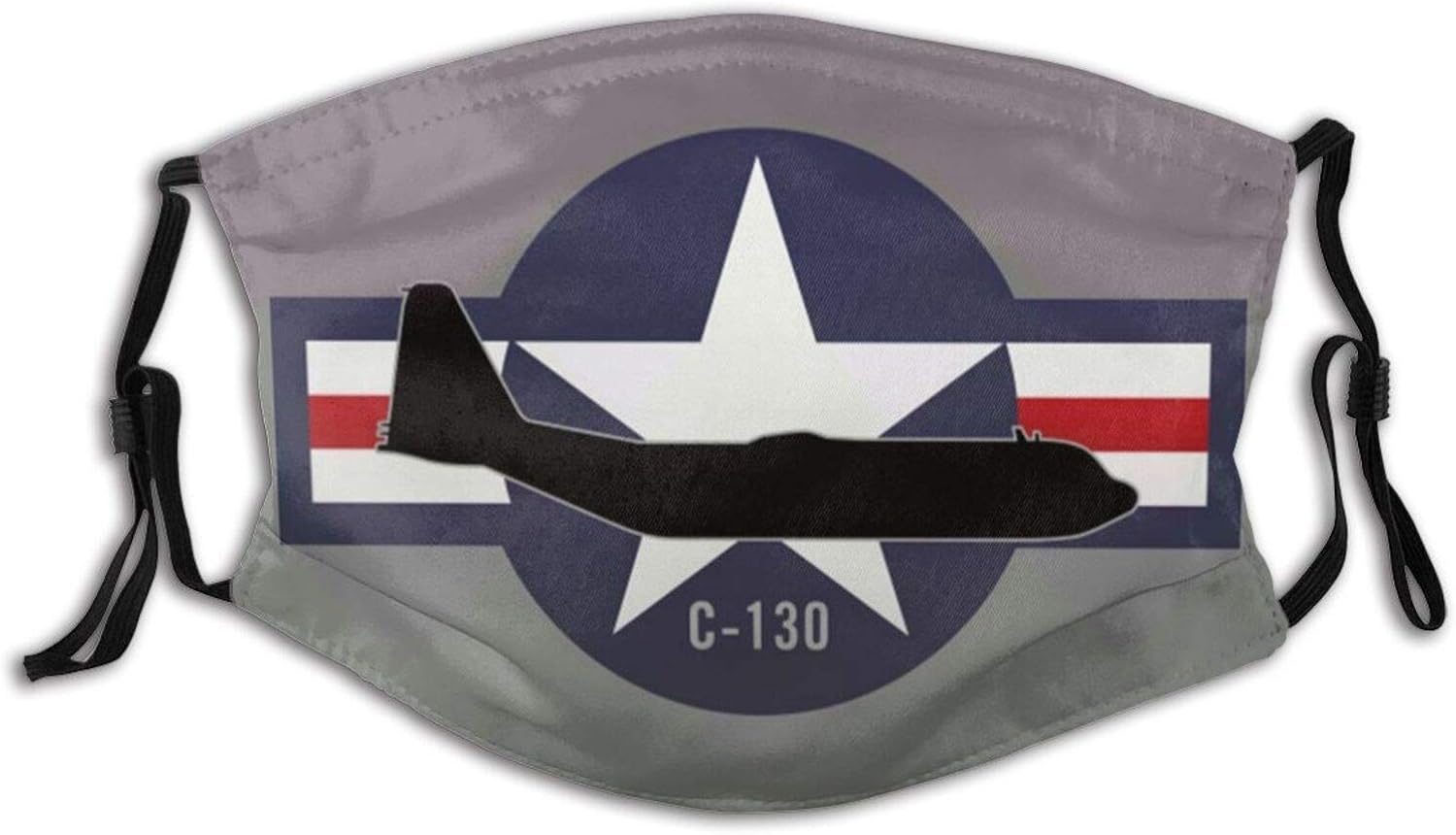 C130 Hercules Military Airplane Face Masks With Filter