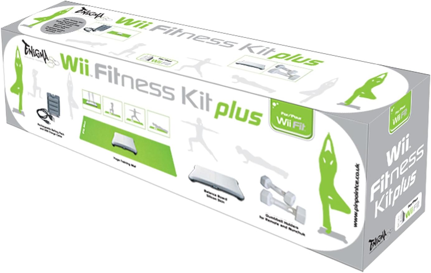 Enigma Fitness Kit Plus(Nintendo Wii) [Importación inglesa]: Amazon.es: Videojuegos