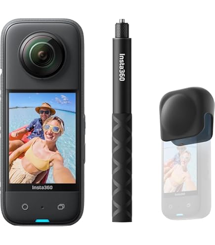 Amazon.com : Insta360 ONE X2 360 Camera with Touchscreen - 5.7K30