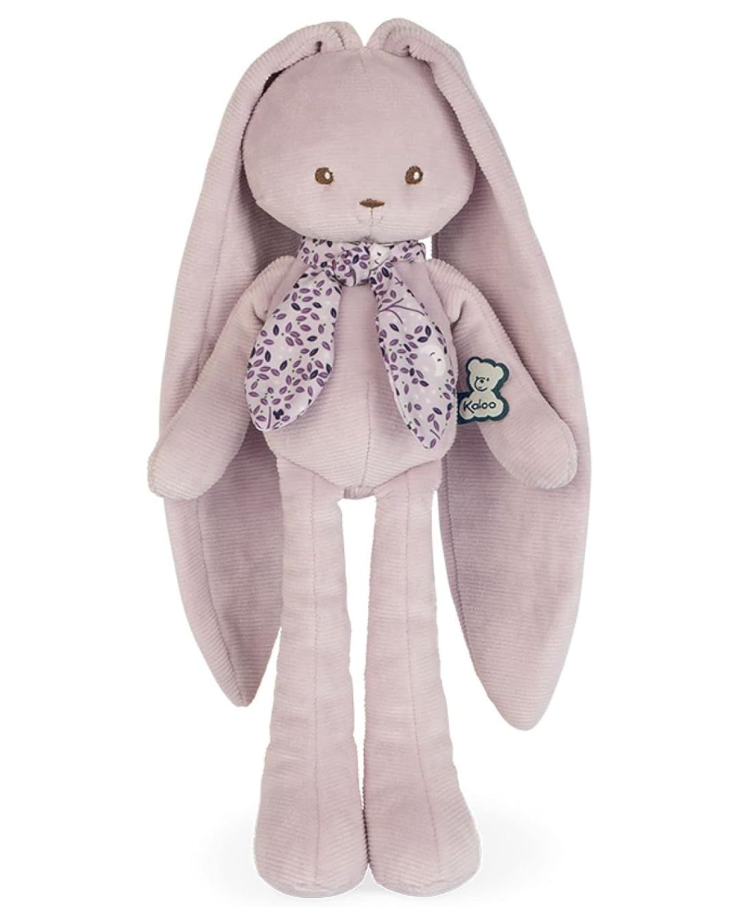 Kaloo - Lapinoo - Rabbit Doll - Baby’s Corduroy Soft Toy - 13.8"/35 cm - Pink Colour - Ultra-Soft material - Gift Box - From Birth Onwards - K972200