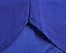 Dokotoo Womens Casual Summer Chiffon Ruffle V Neck Blouse Loose Tops Blue XL