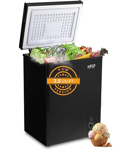 Amazon.com: Chest Freezer 3.5 Cu.Ft Mini 7 Gears Temperature