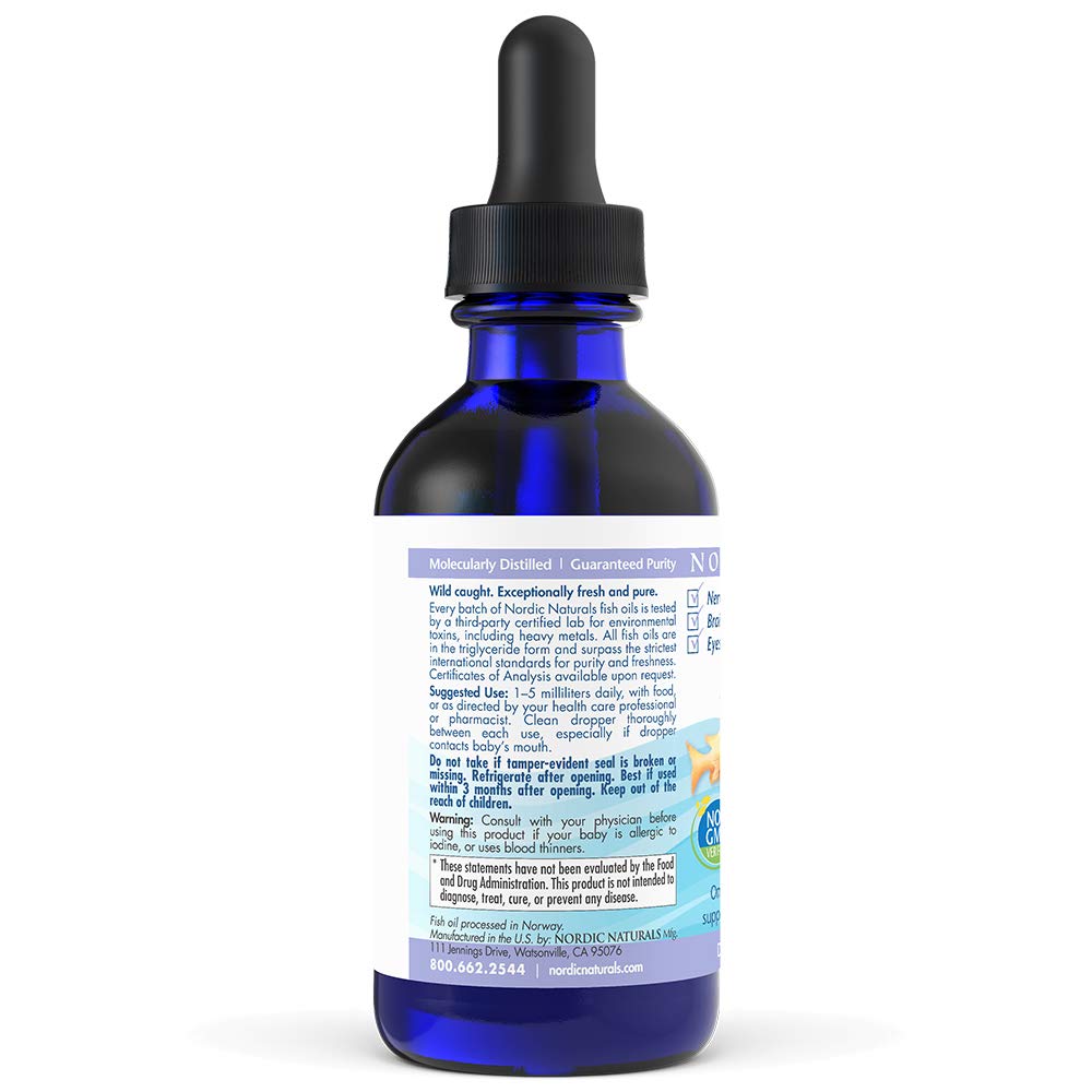 Nordic Naturals Baby's DHA Liquid Omegas from Arctic Cod Liver Oil