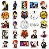 Harry Potter Cartoon Waterproof Stickers 100 pcs Car Laptop Helmet Luggage Vintage Skateboard Wall Decor Gift for Kids (Harry Potter)